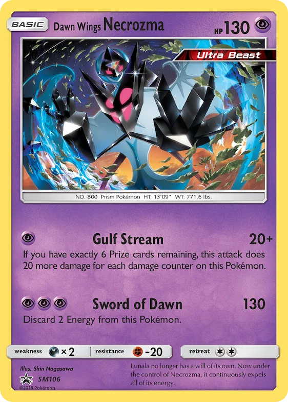 Dawn Wings Necrozma #SM106 – SM Promos