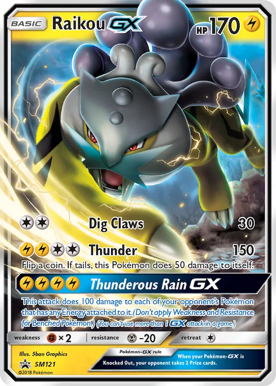 Raikou-GX #SM121 – SM Promos