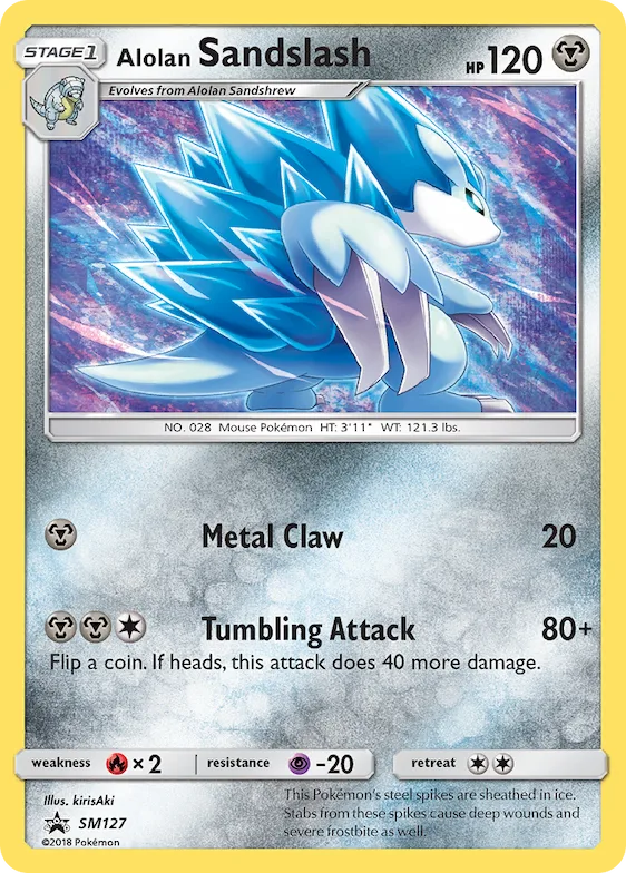 Sablaireau d’Alola SM127 – Promo SM