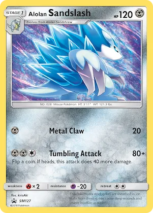 Alolan Sandslash #SM127 – SM Promos