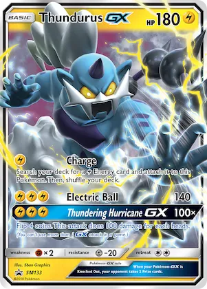 Thundurus-GX #SM133 – SM Promos