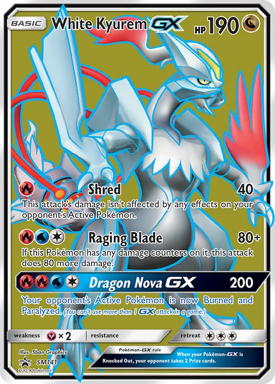 Kyurem Blanc GX SM141 – Promo SM