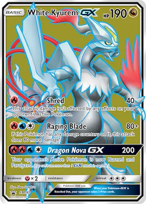 Kyurem Blanc GX n° SM141 – Promo SM