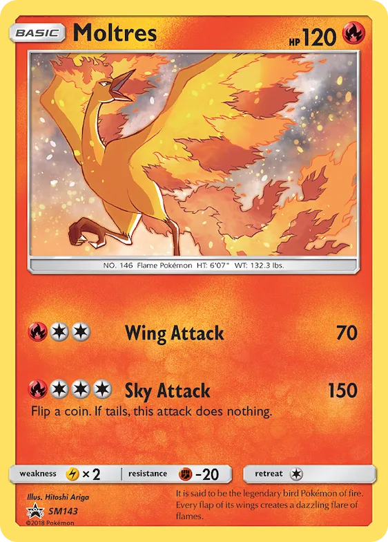 Moltres #SM143 – SM Promos