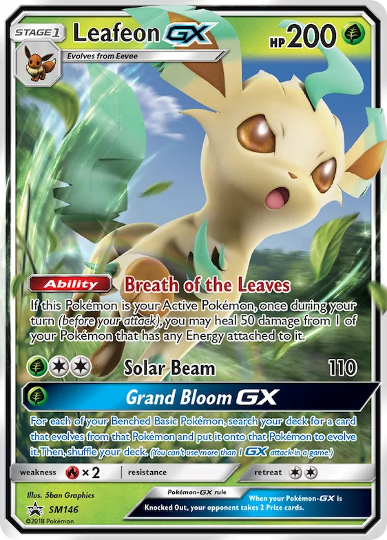 Leafeon-GX #SM146 – SM Promos