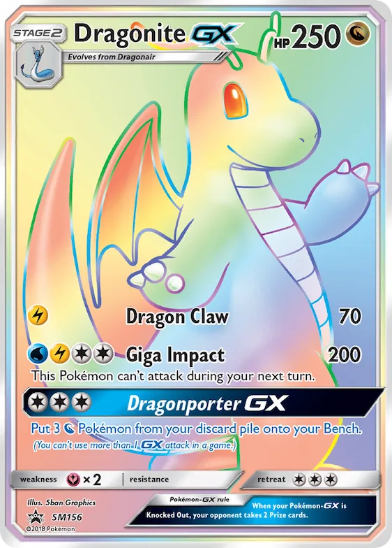 Dragonite-GX #SM156 – SM Promos