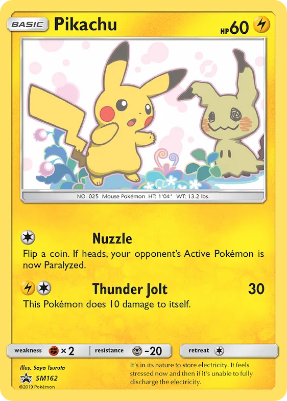 Pikachu SM162 – Promo SM
