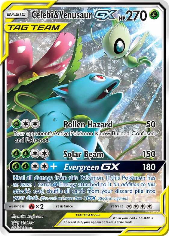 Celebi & Bisaflor GX SM167 – SM Promokarten
