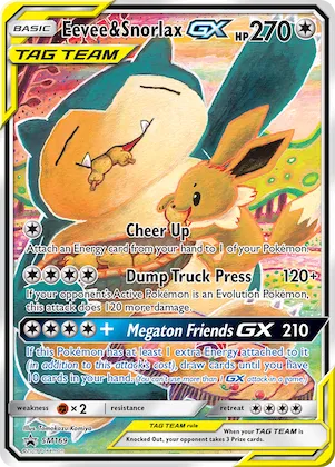 Evoli & Relaxo GX Nr. SM169 – SM Promokarten