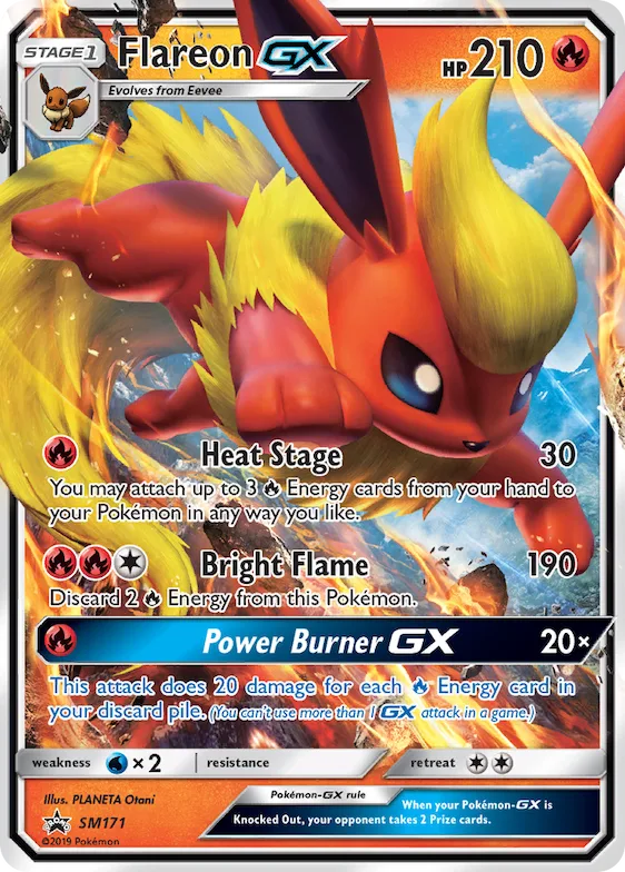 Flareon-GX #SM171 – SM Promos