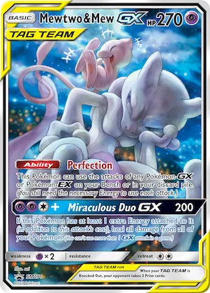 Mewtwo & Mew-GX #SM191 – SM Promos