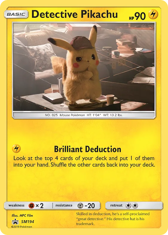 Meisterdetektiv Pikachu SM194 – SM Promokarten