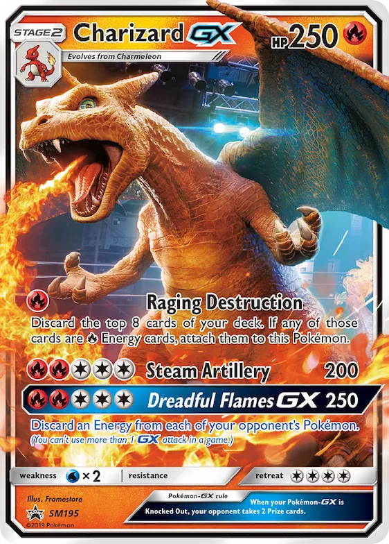 Dracaufeu GX SM195 – Promo SM