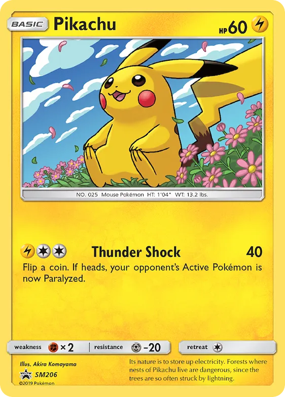 Pikachu SM206 – Promo SM