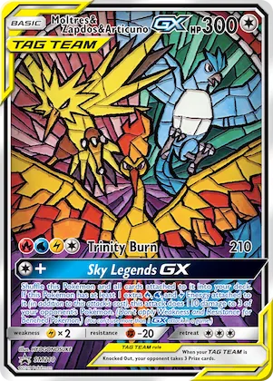 Lavados & Zapdos & Arktos GX Nr. SM210 – SM Promokarten