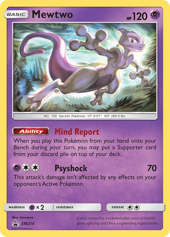 Mewtwo SM214 – Promo SM