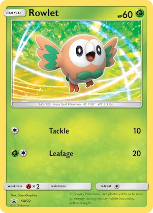 Rowlet #SM22 – SM Promos