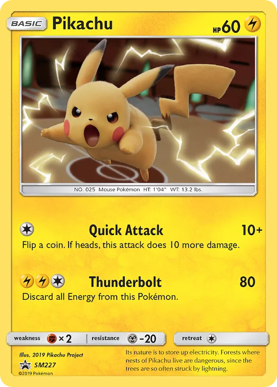 Pikachu SM227 – SM Promokarten