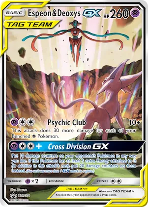 Psiana & Deoxys GX Nr. SM240 – SM Promokarten