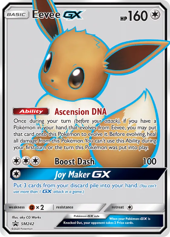 Eevee-GX #SM242 – SM Promos