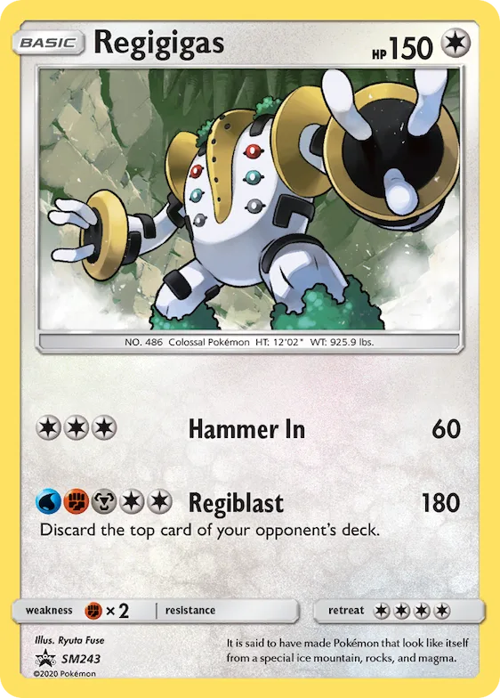 Regigigas SM243 – Promo SM