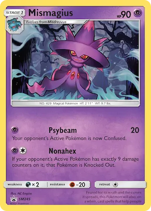 Mismagius #SM245 – SM Promos