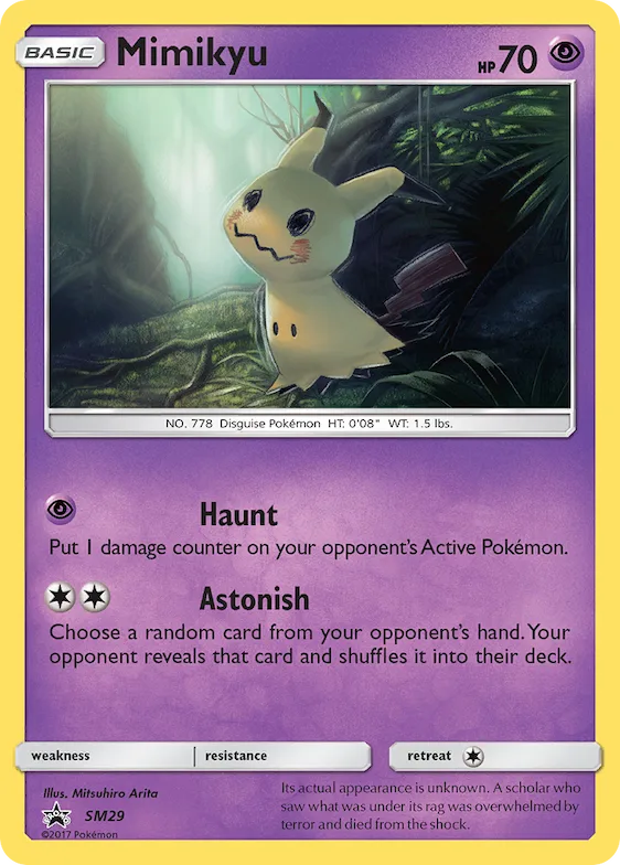 Mimikyu #SM29 – SM Promos