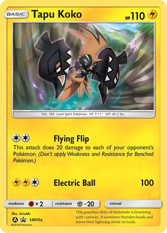 Tapu Koko #SM30a – SM Promos