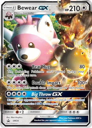 Bewear-GX #SM34 – SM Promos