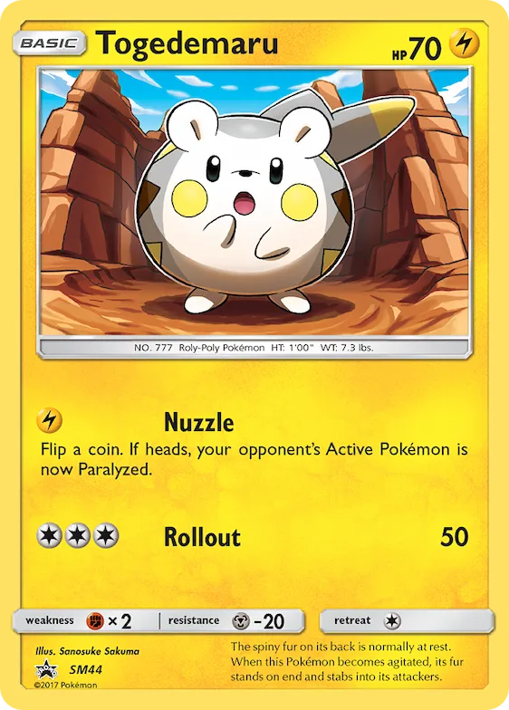 Togedemaru SM44 – Promo SM
