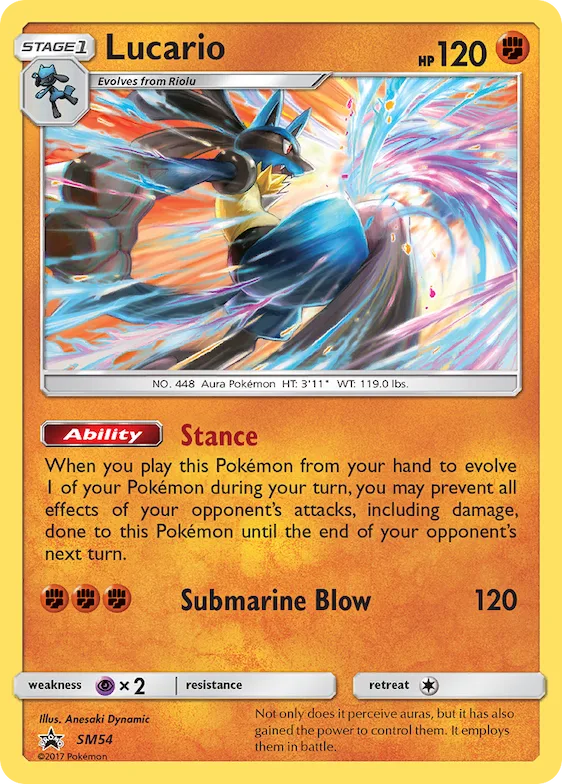 Lucario SM54 – Promo SM