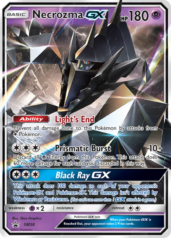 Necrozma GX SM58 – Promo SM
