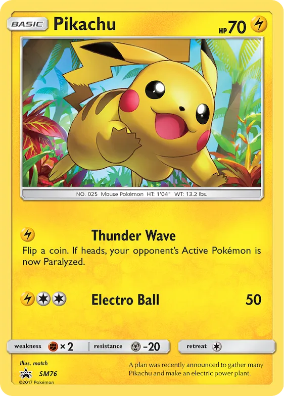Pikachu SM76 – SM Promokarten