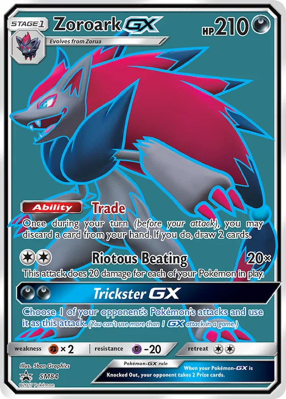 Zoroark GX SM84 – Promo SM