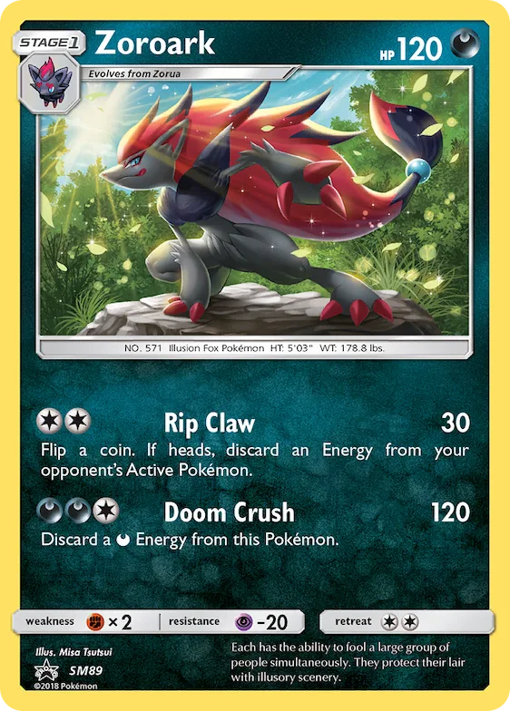 Zoroark #SM89 – SM Promos