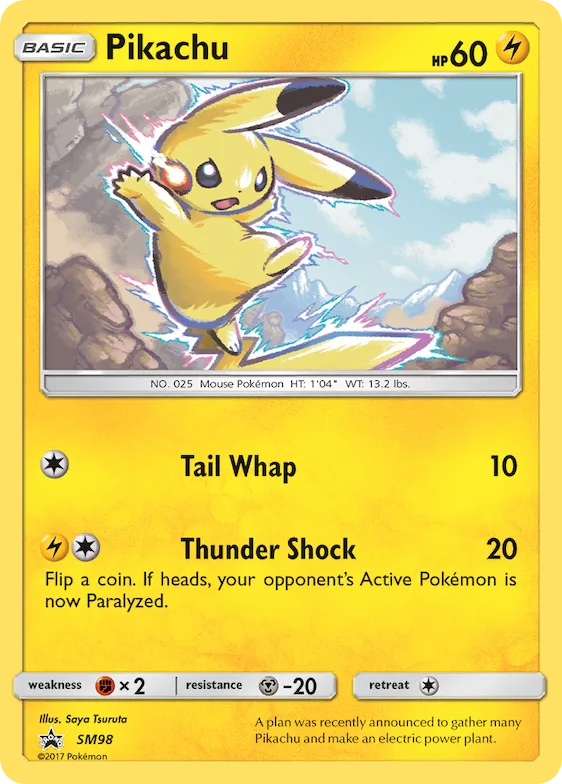 Pikachu SM98 – SM Promokarten