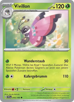 Vivillon Nr. 10 – Karmesin & Purpur