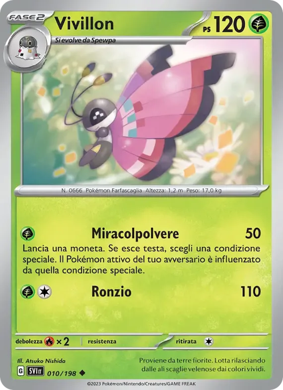 Vivillon 10 – Scarlatto e Violetto
