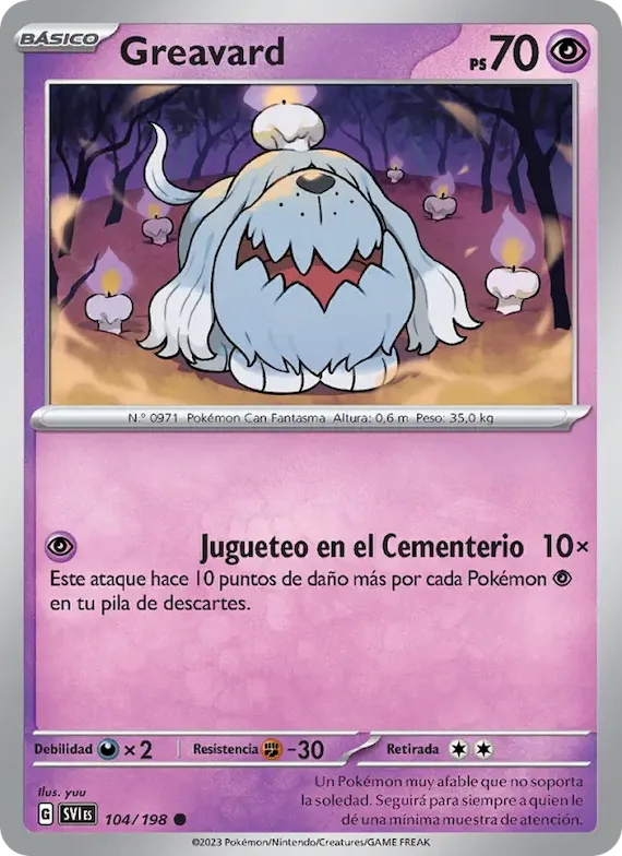 Greavard 104 – Escarlata y Púrpura