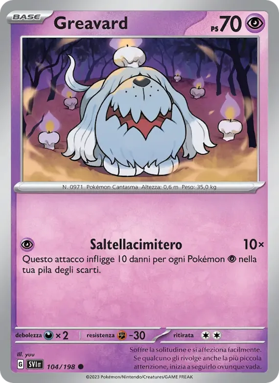 Greavard 104 – Scarlatto e Violetto