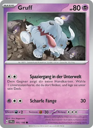Gruff Nr. 105 – Karmesin & Purpur