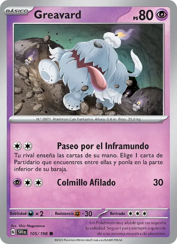 Greavard 105 – Escarlata y Púrpura