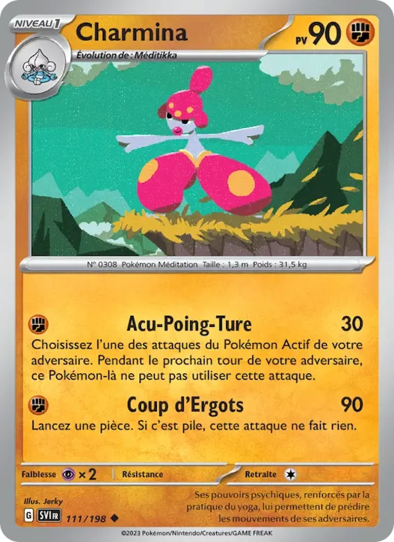 Charmina 111 – Écarlate et Violet