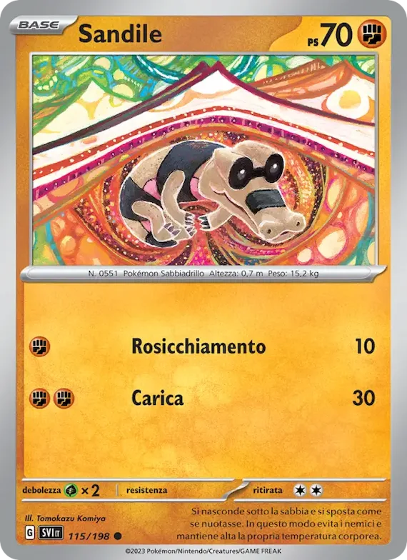 Sandile 115 – Scarlatto e Violetto