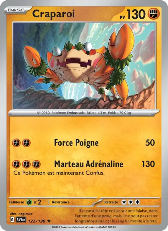 Craparoi 122 – Écarlate et Violet
