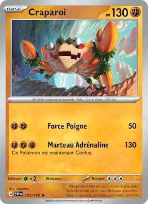Craparoi n° 122 – Écarlate et Violet