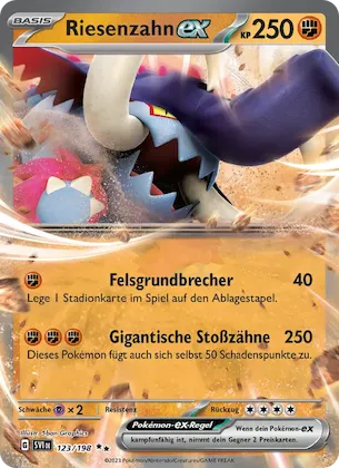 Riesenzahn-ex Nr. 123 – Karmesin & Purpur