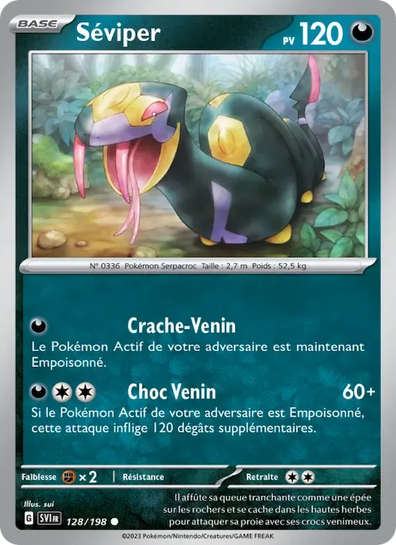 Séviper 128 – Écarlate et Violet