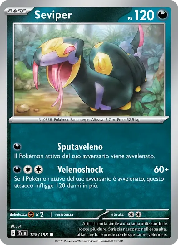 Seviper 128 – Scarlatto e Violetto