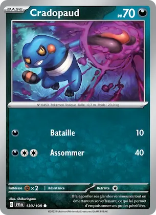 Cradopaud n° 130 – Écarlate et Violet